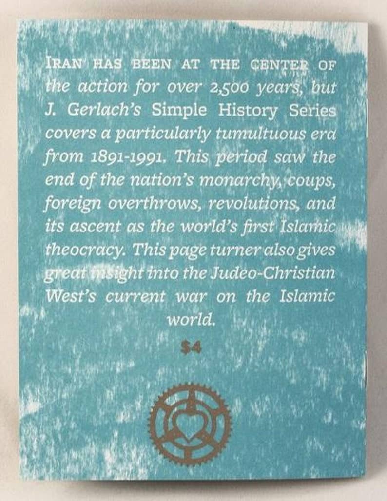100 years of modern iran: simple history series zine 