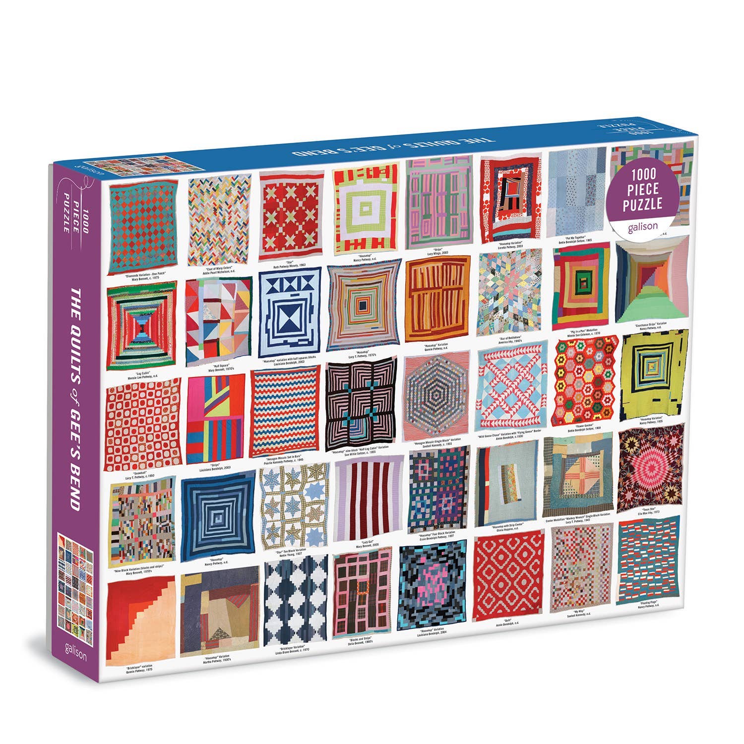 quilts of gee's bend 1000 piece puzzle