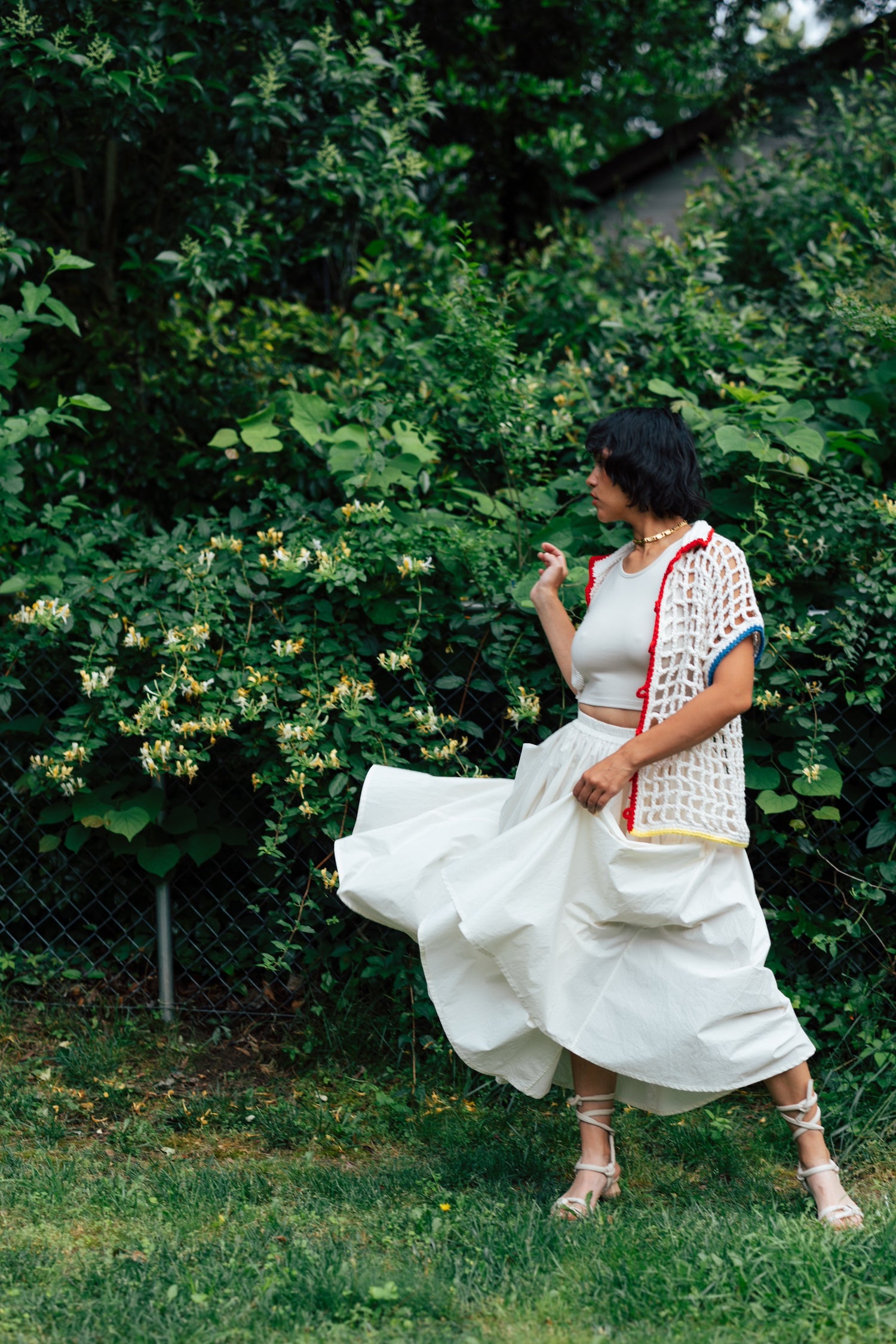 papery elastic prairie skirt