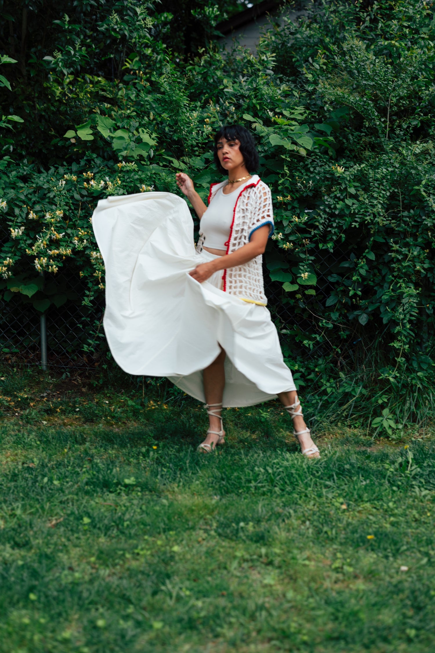 papery elastic prairie skirt