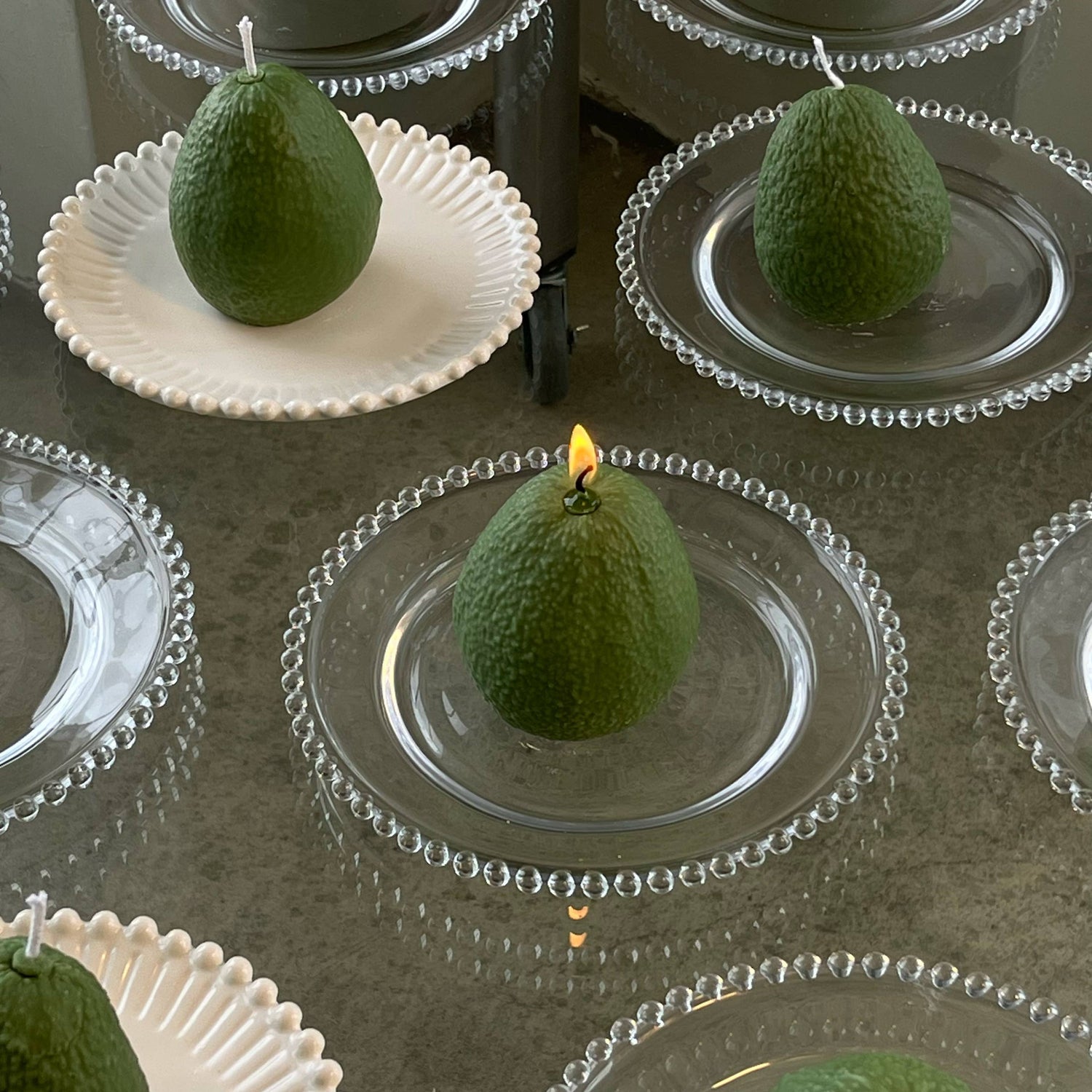 avocado candle
