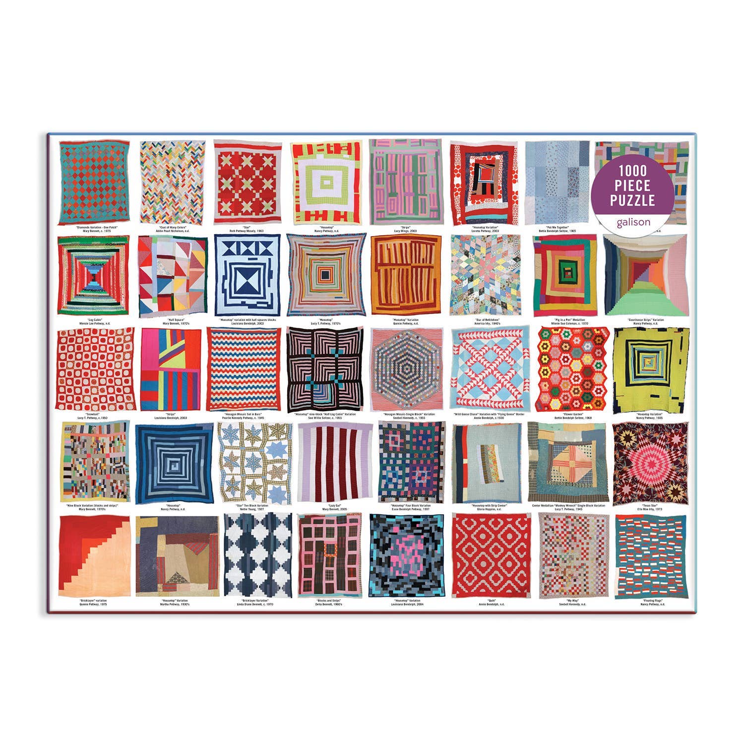 quilts of gee's bend 1000 piece puzzle