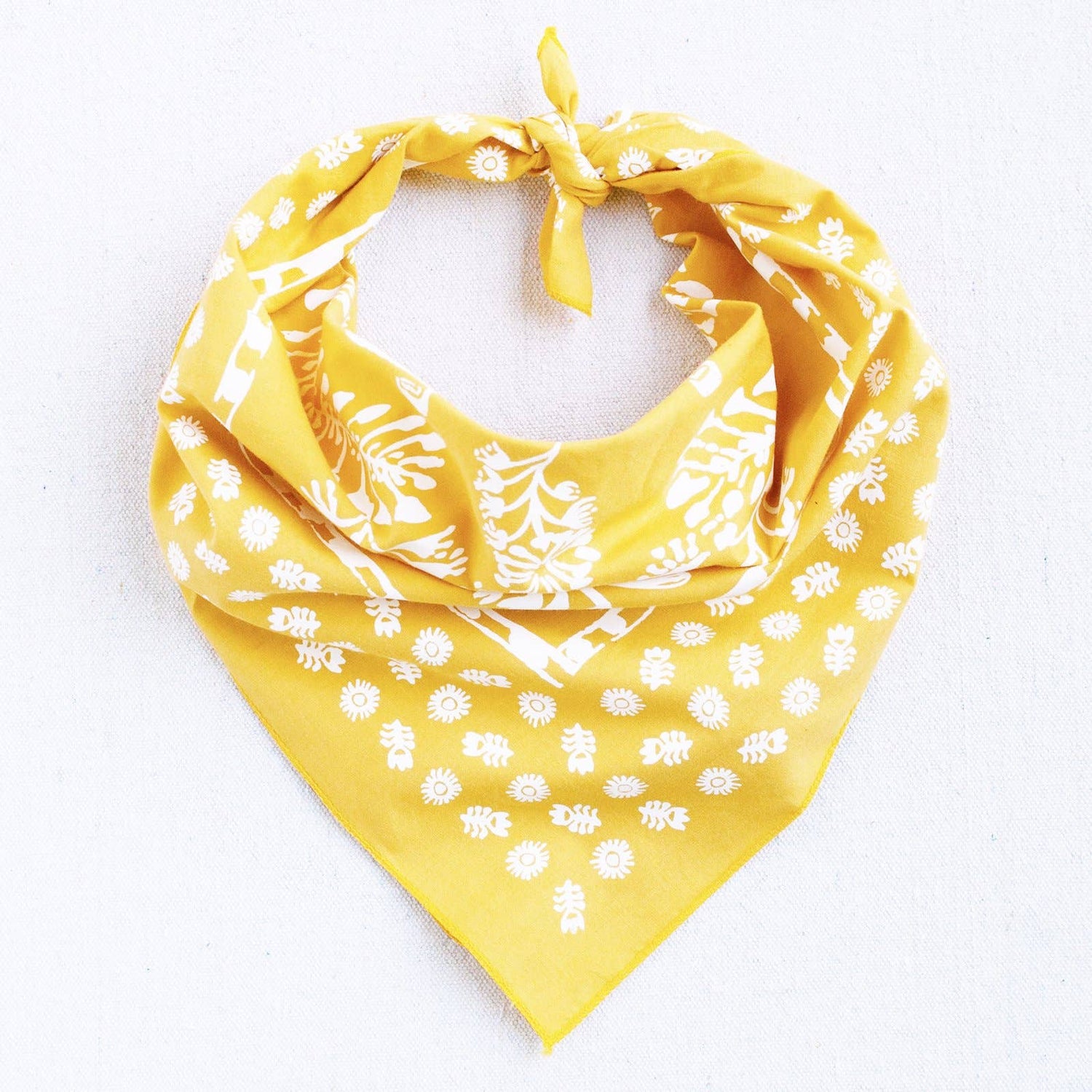 floral bandana