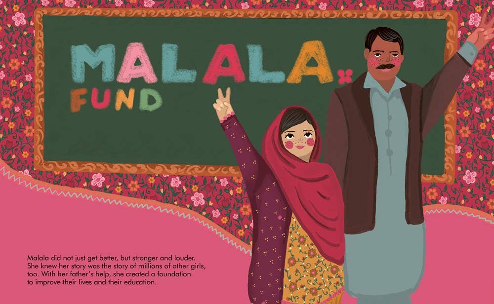 malala yousafzai (little people, big dreams)