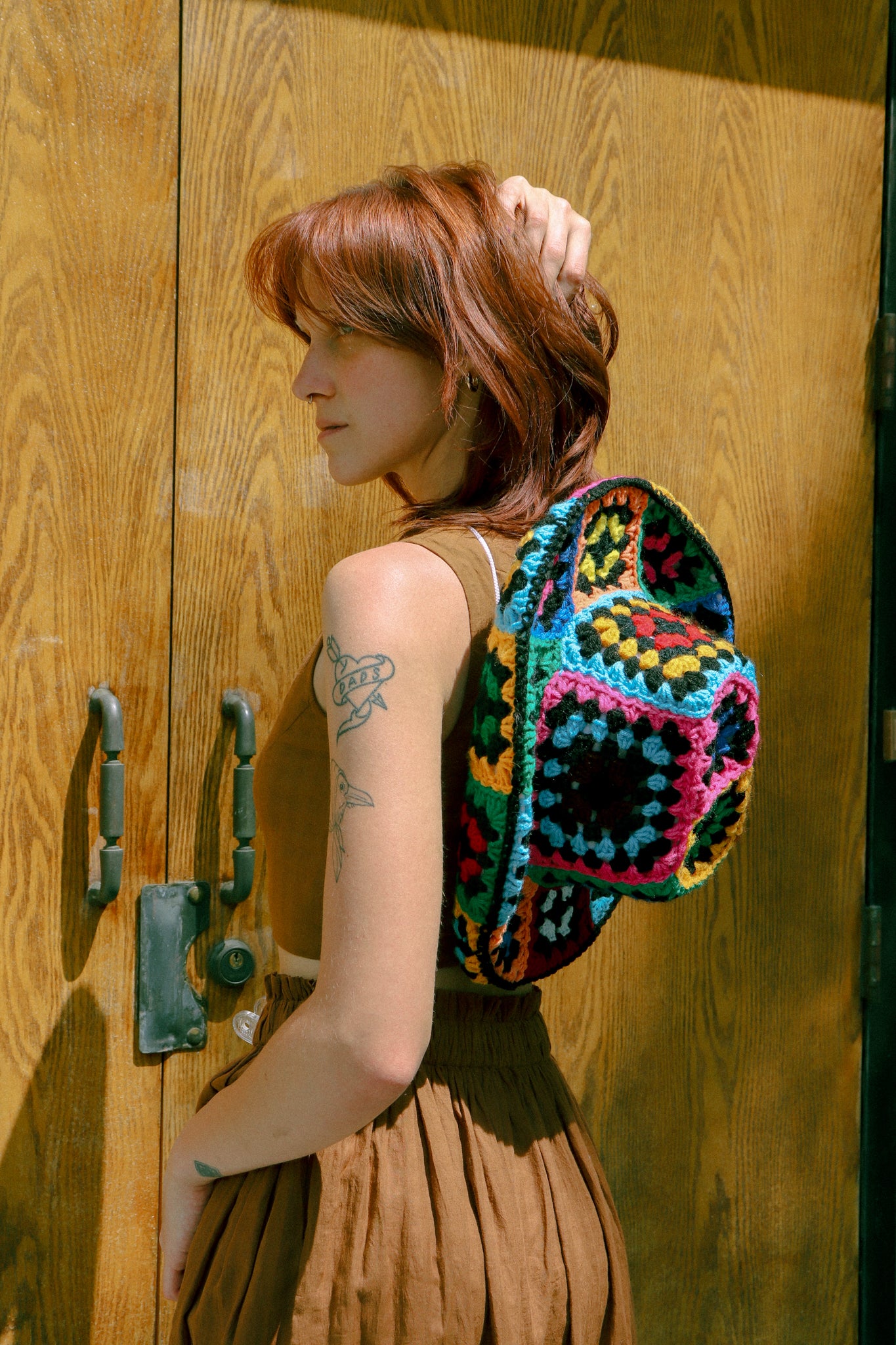 rainbow cowgirl hat
