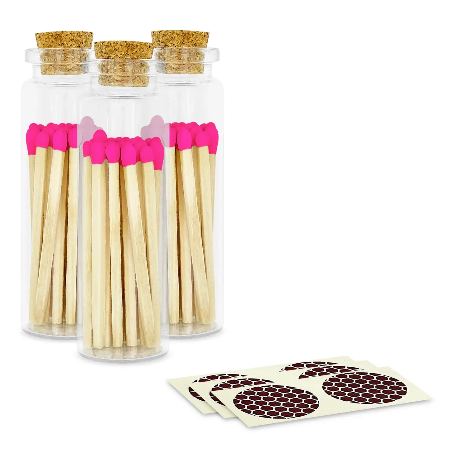 2" matches + small bottle