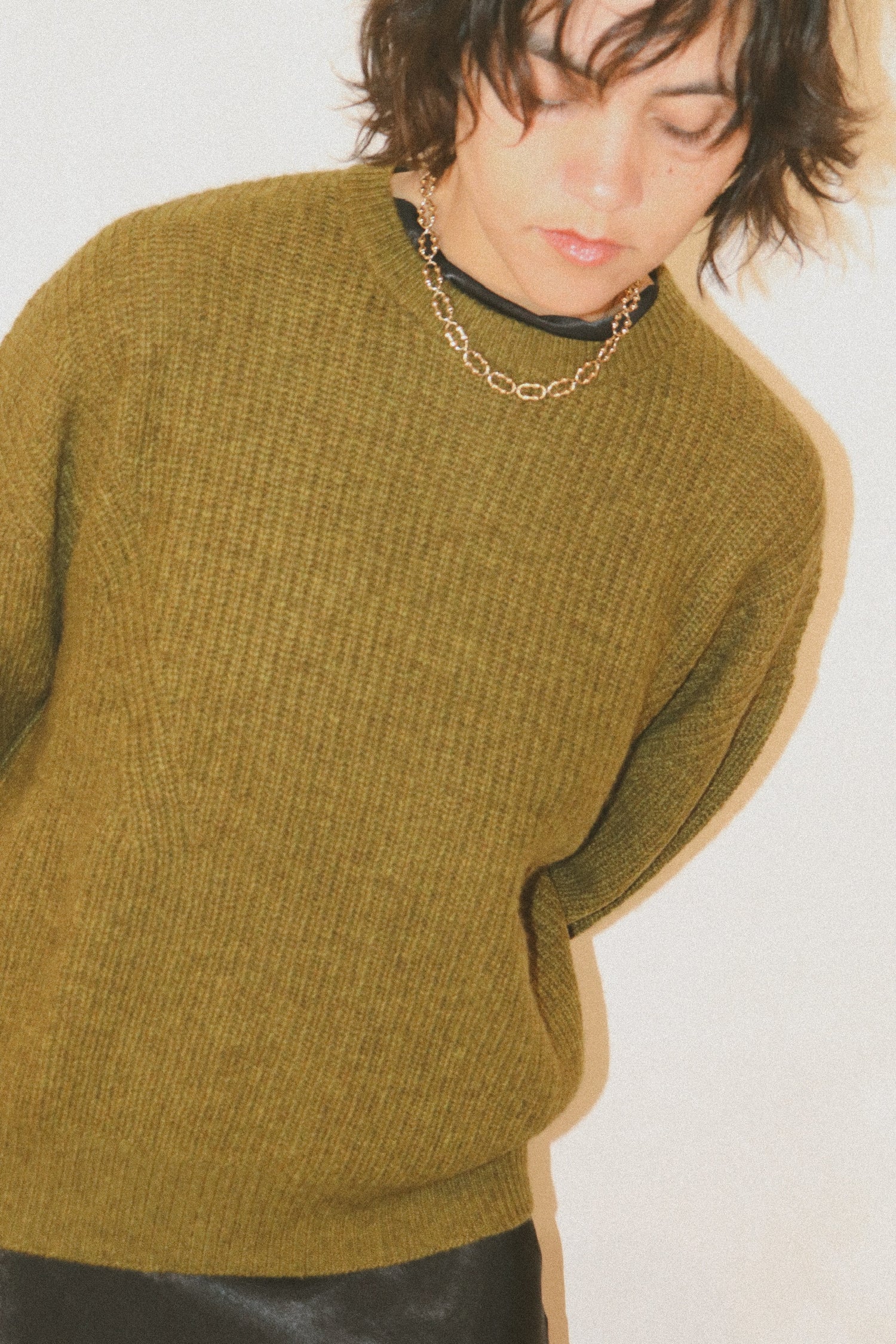 signature yak poet sweater