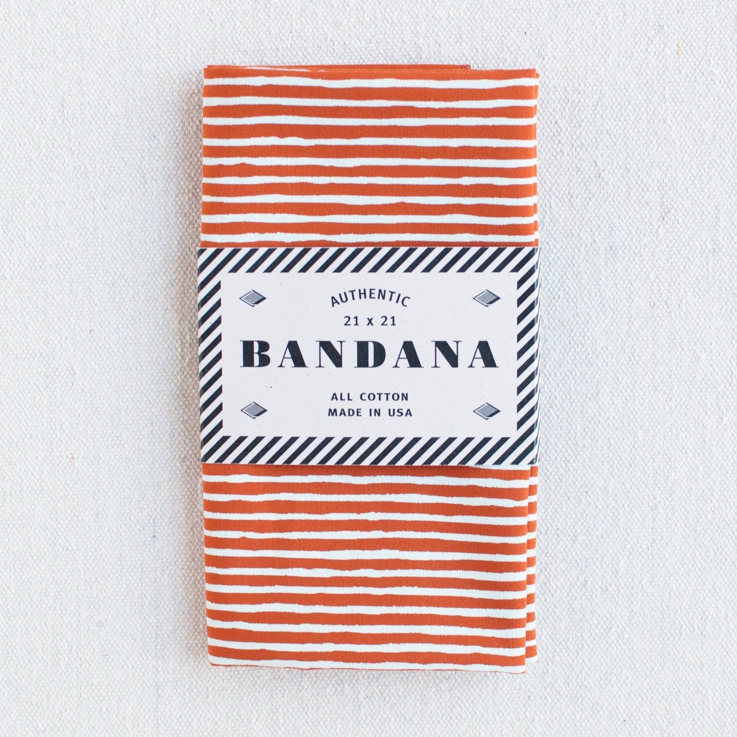 striped bandana