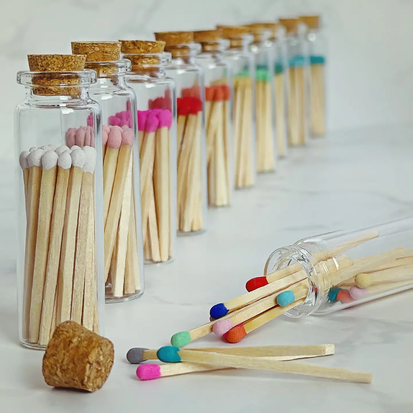 2" matches + small bottle
