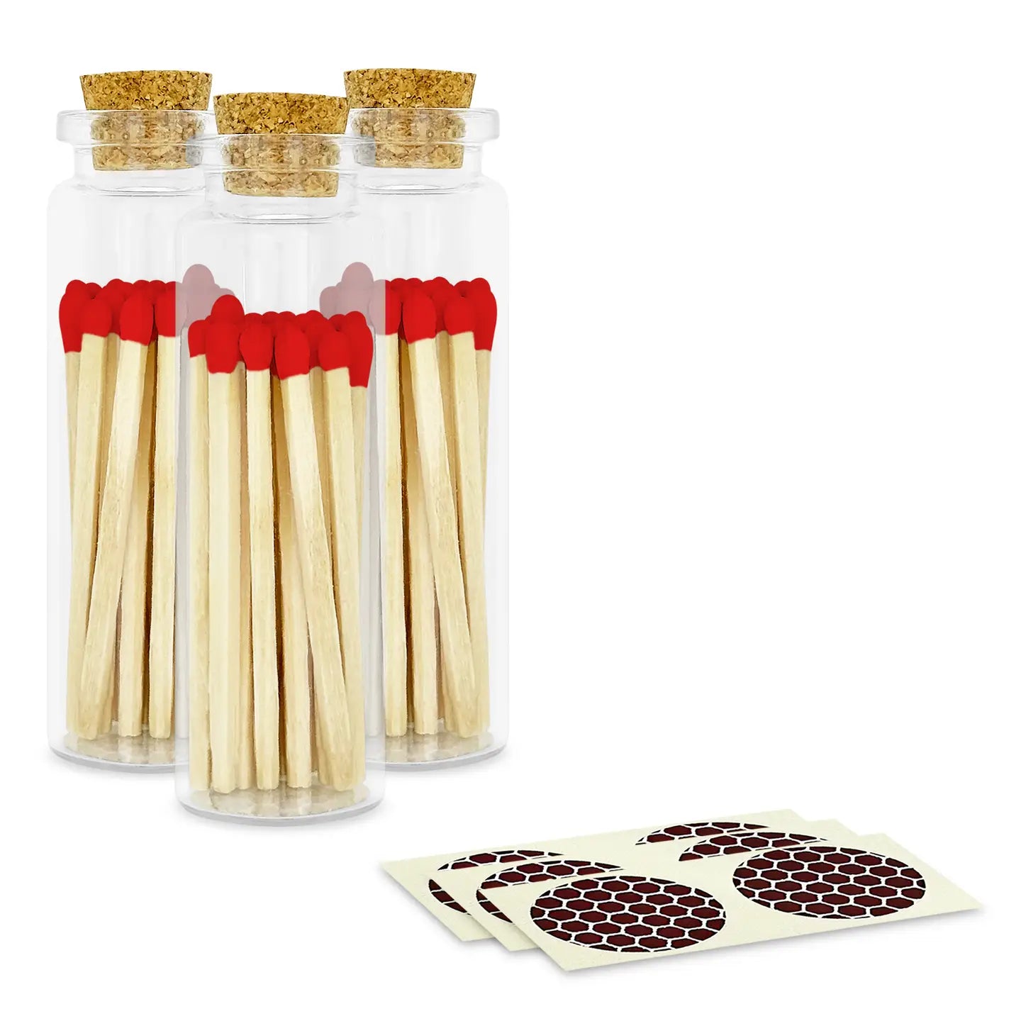 2" matches + small bottle