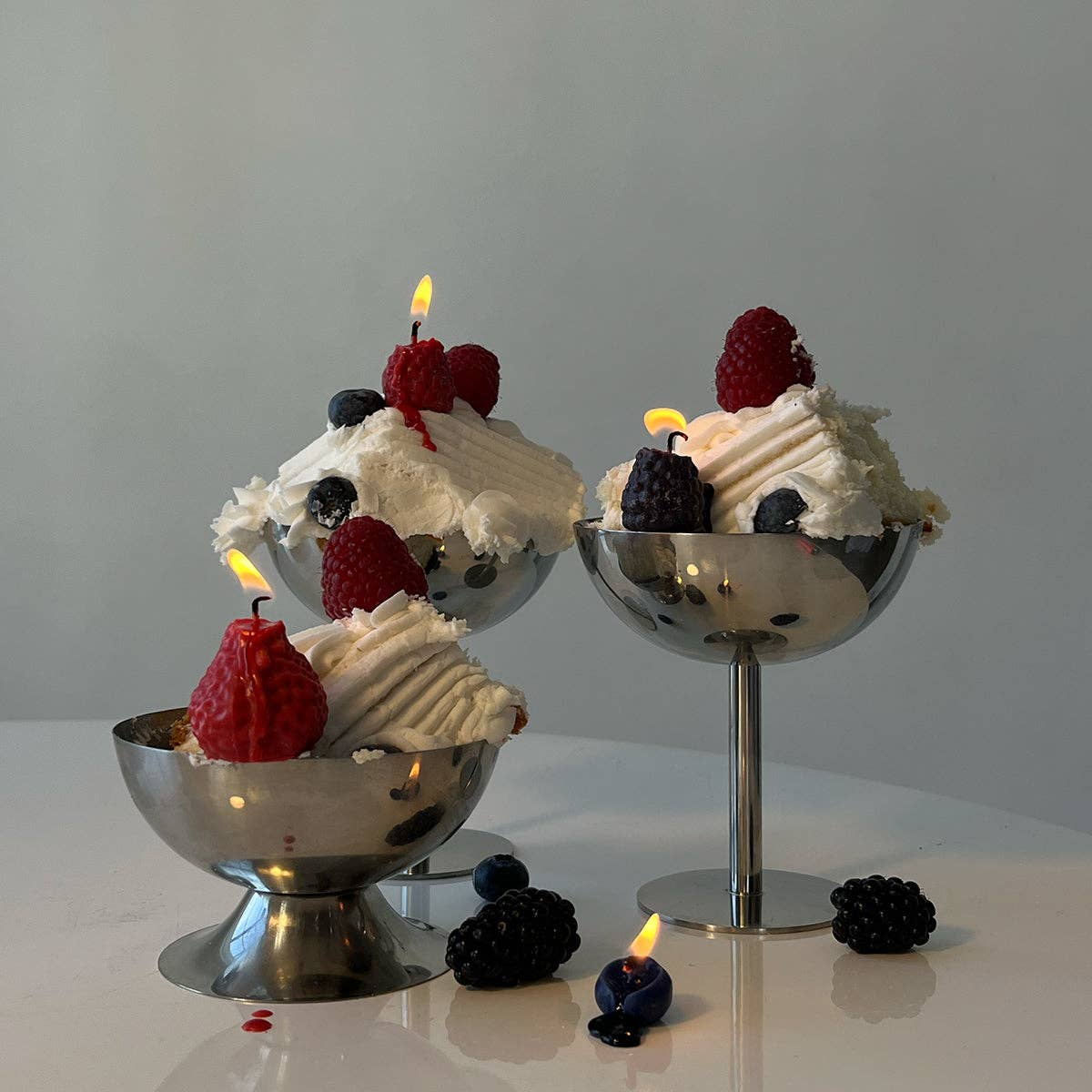 mixed berry candles