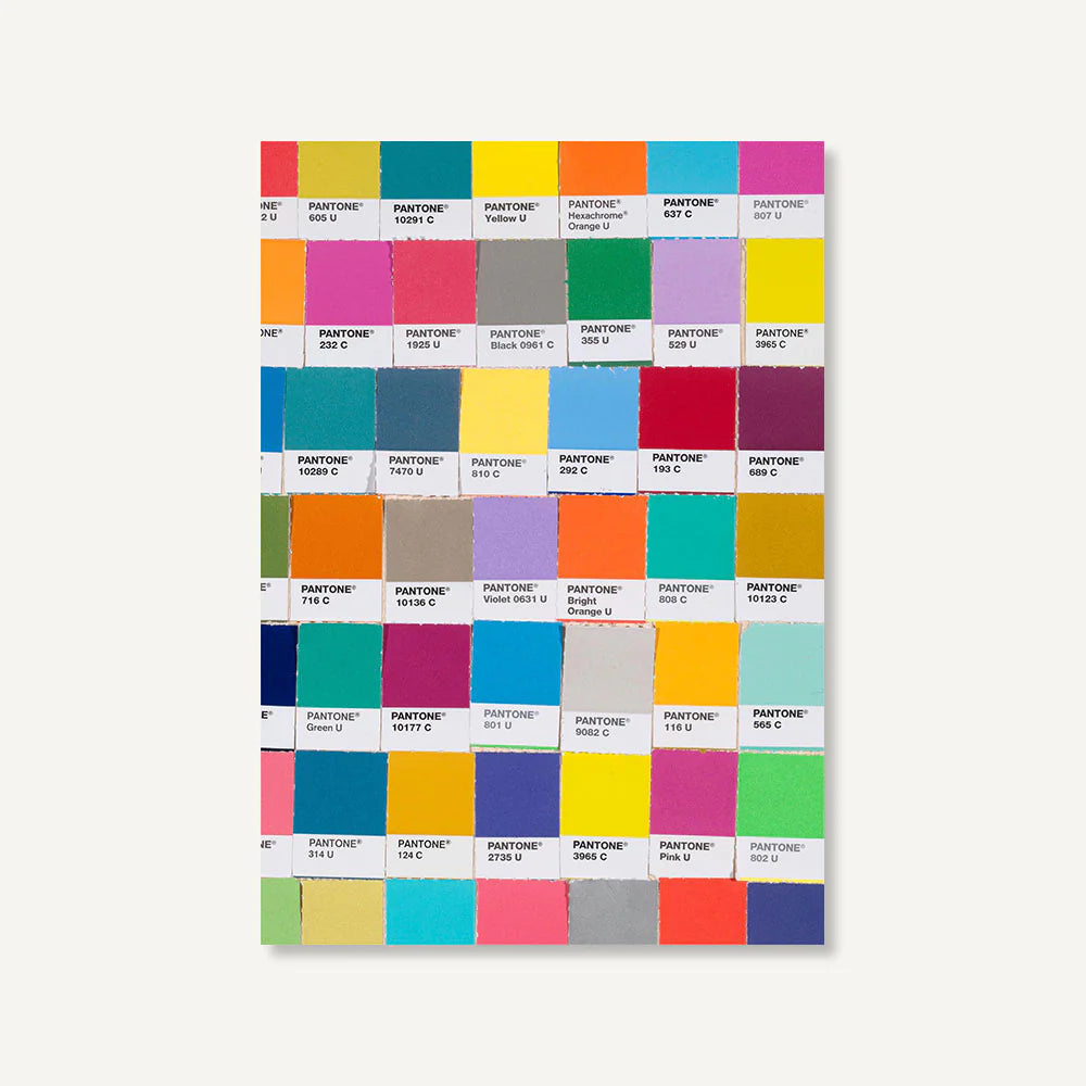 pantone chips journal