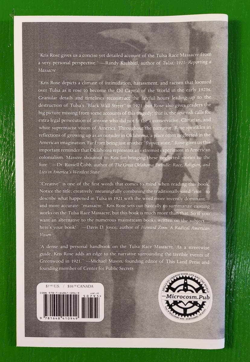 white riot / black massacre: 1921 tulsa race massacre (zine)