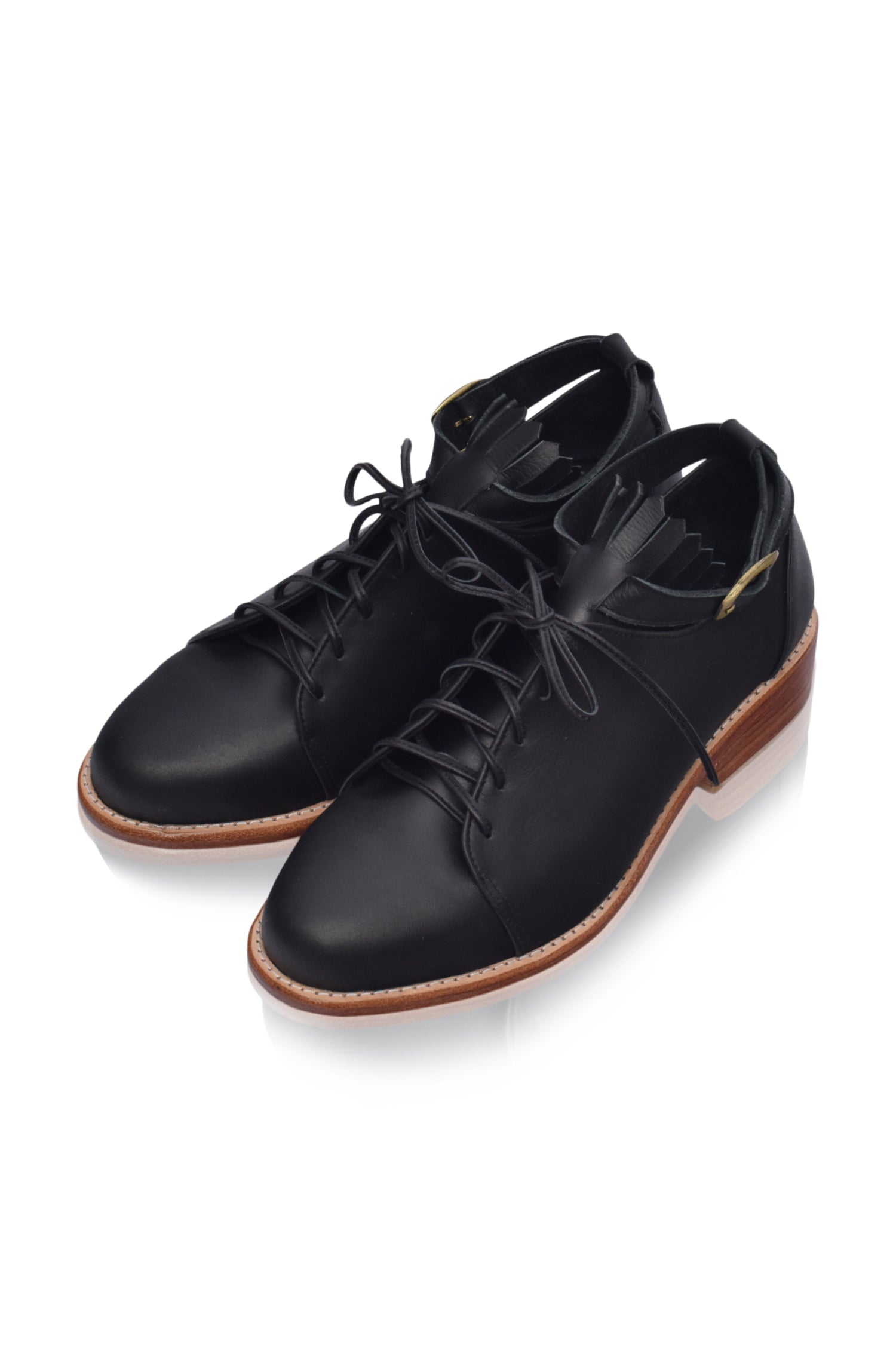 Boston Leather Oxfords by ELF