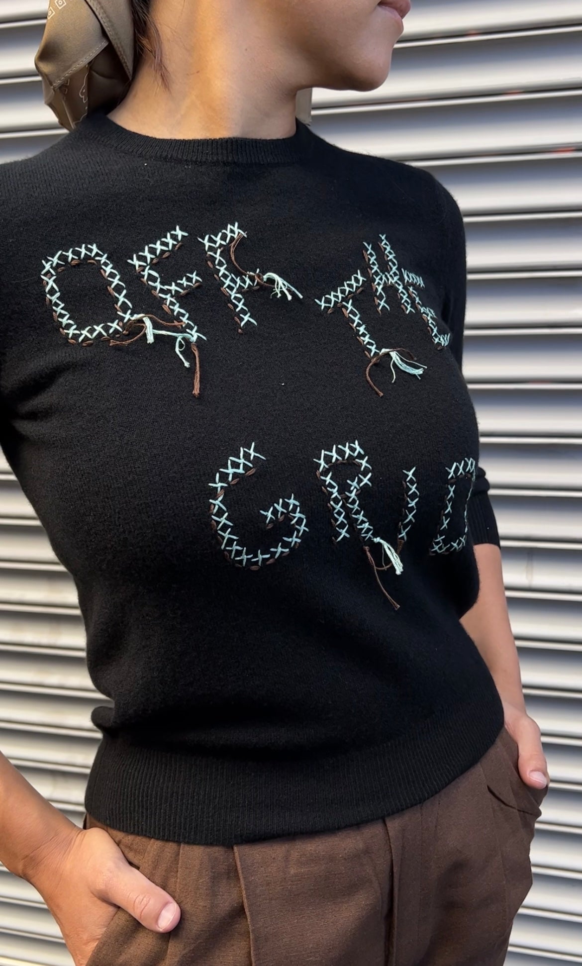 off the grid crewneck