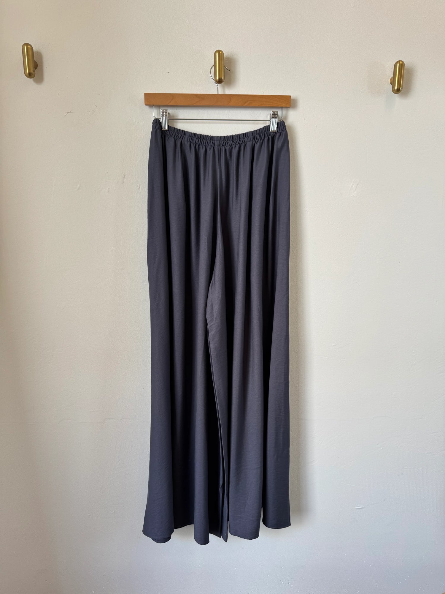 ochna long wide leg pocket pant w/ elastic