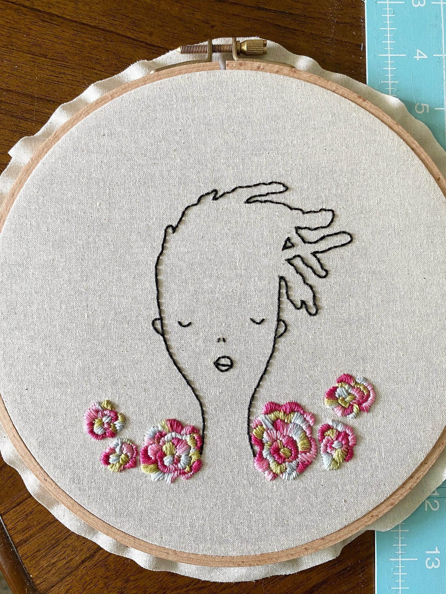 chris davis illustration embroidery III