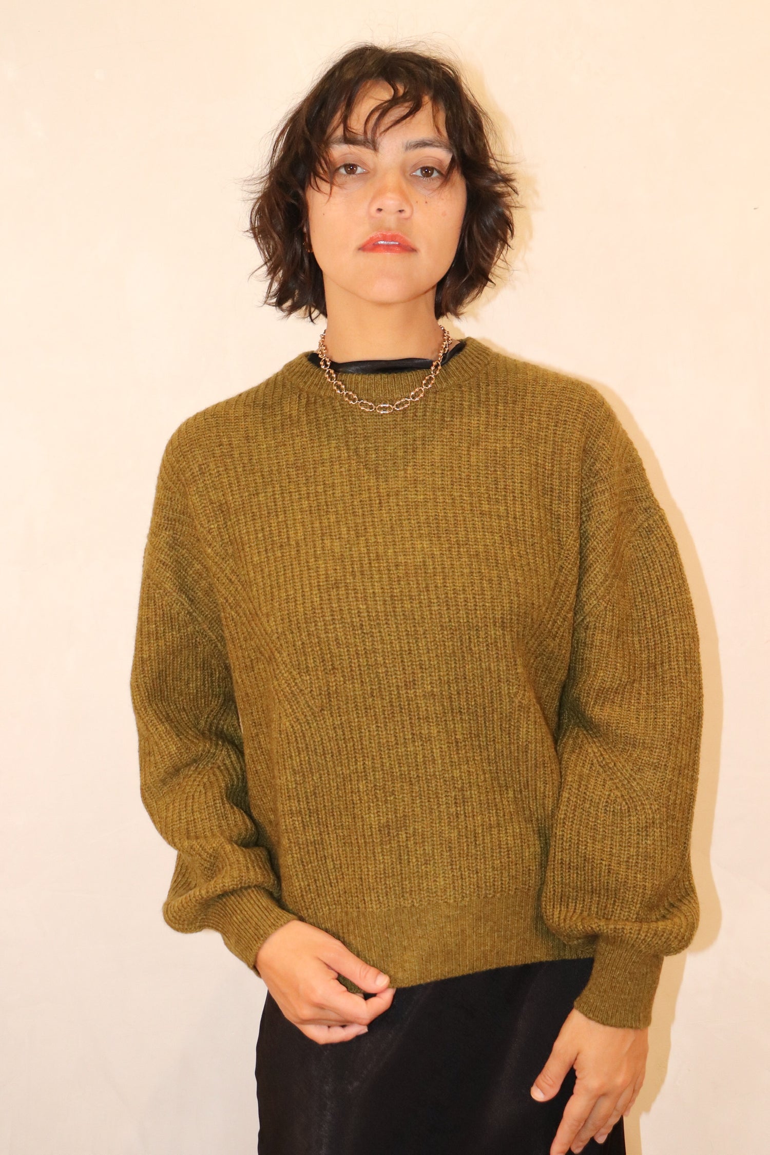 signature yak poet sweater