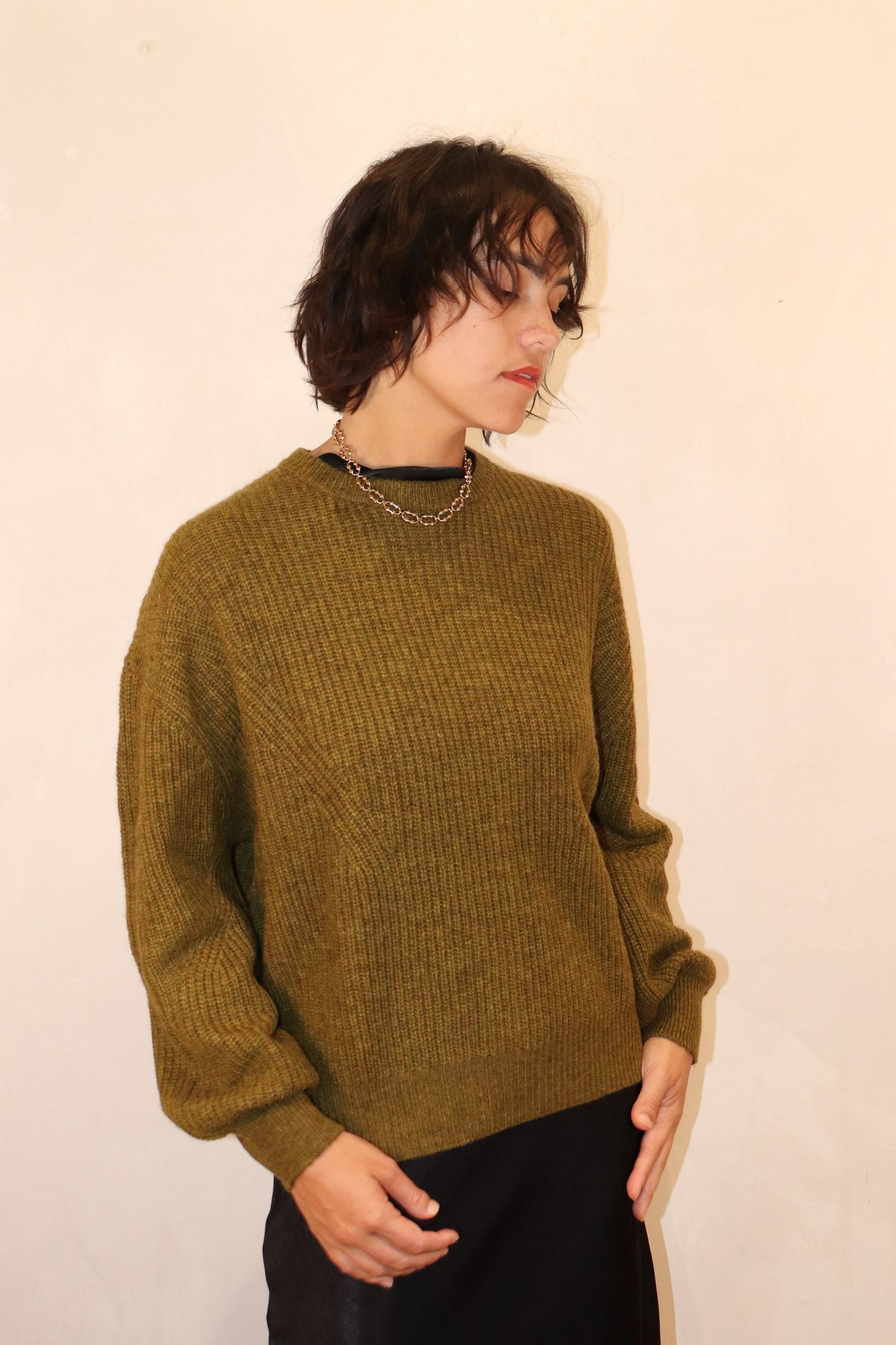 signature yak poet sweater