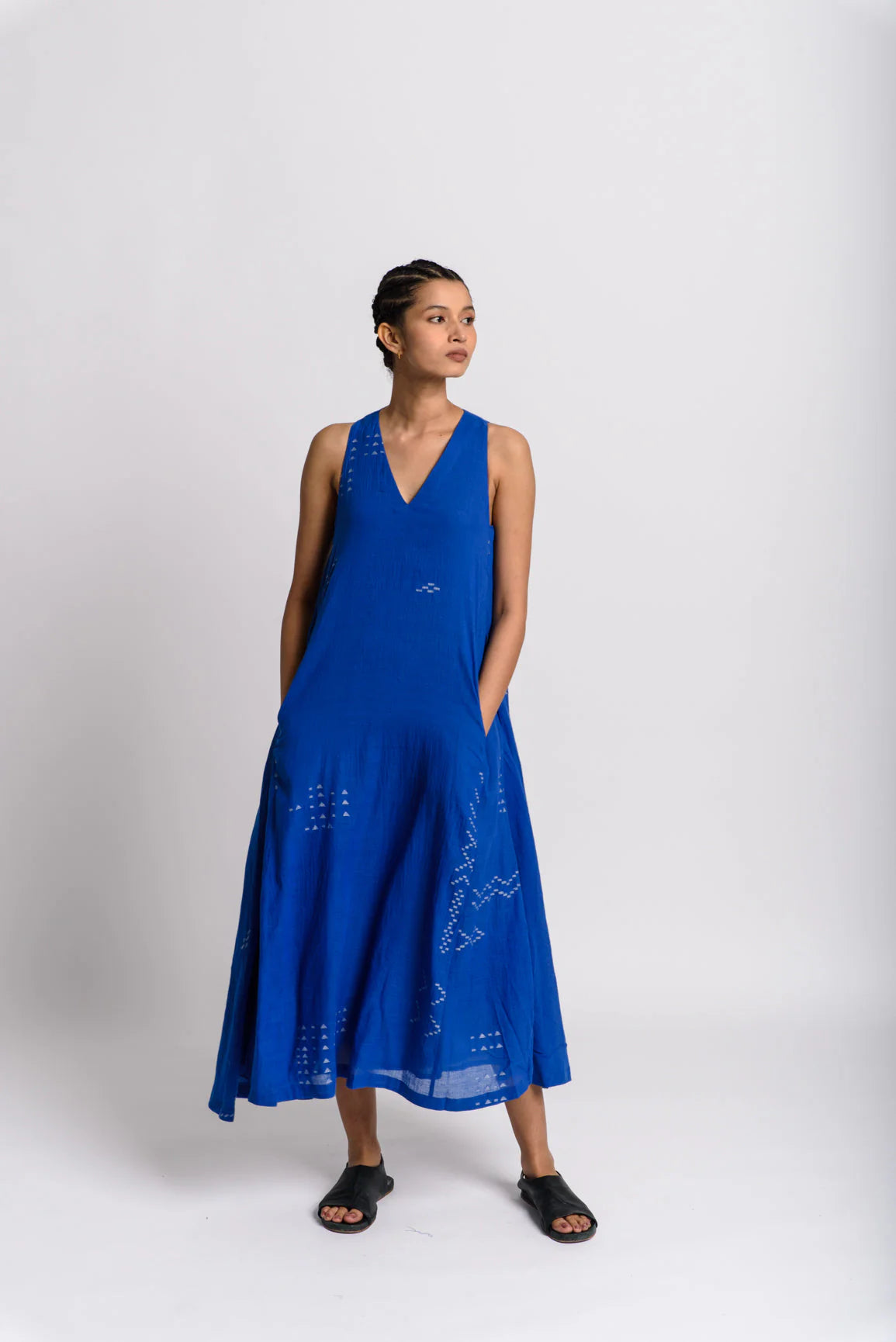 cobalt holiday dress