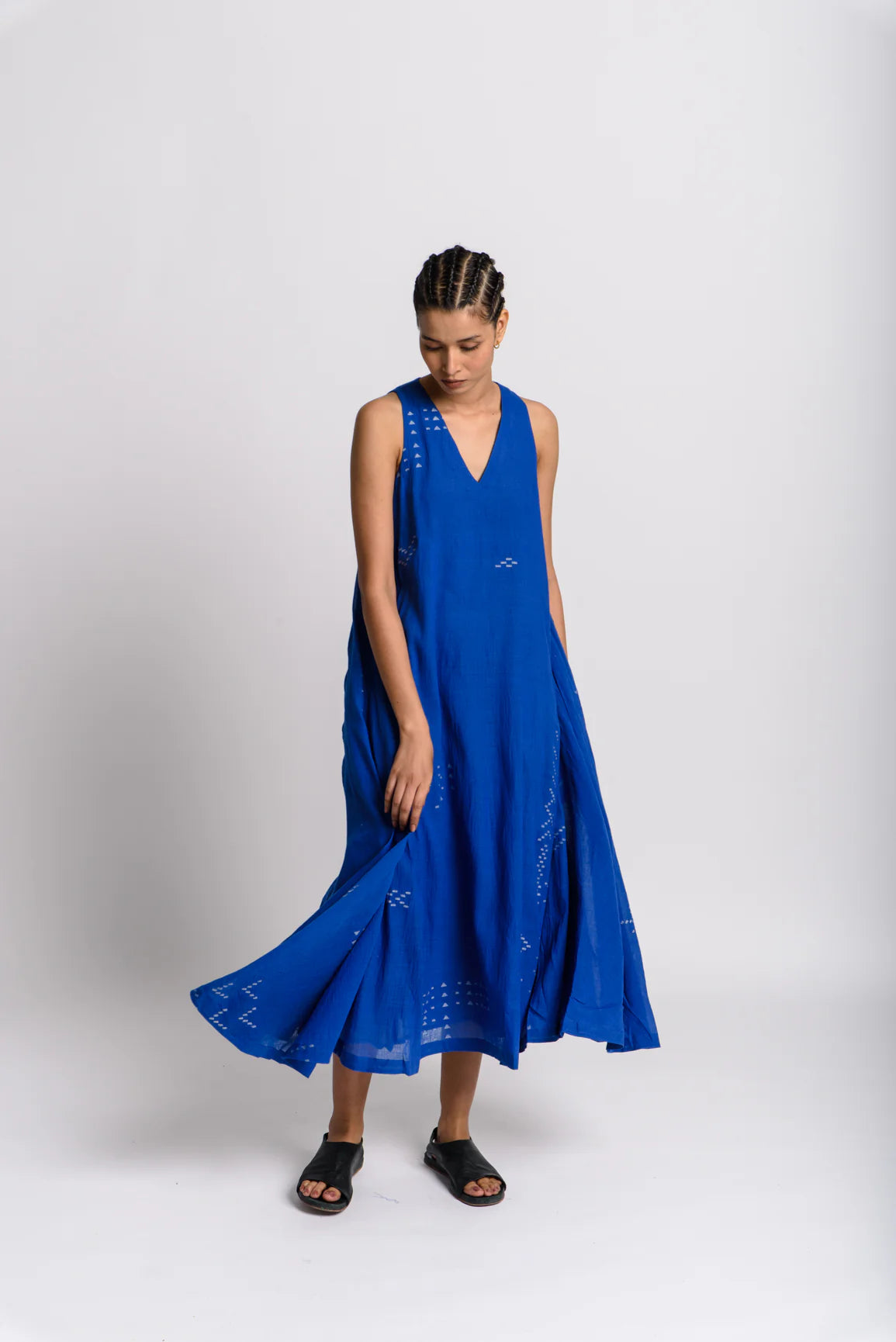 cobalt holiday dress