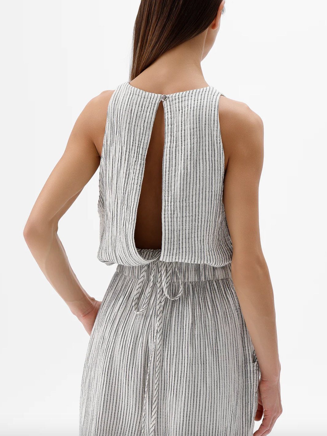 crinkle tank top