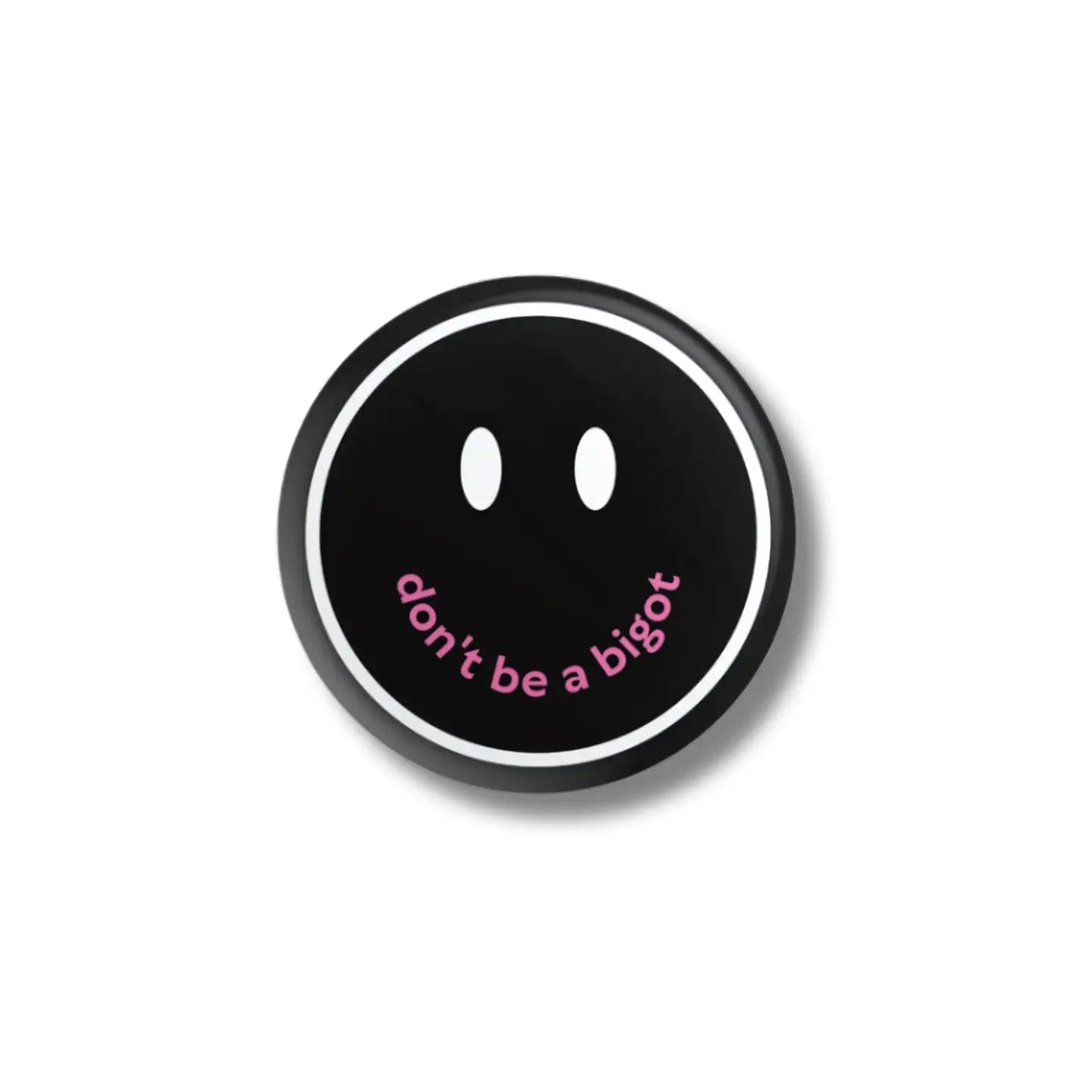 get bullish button pin
