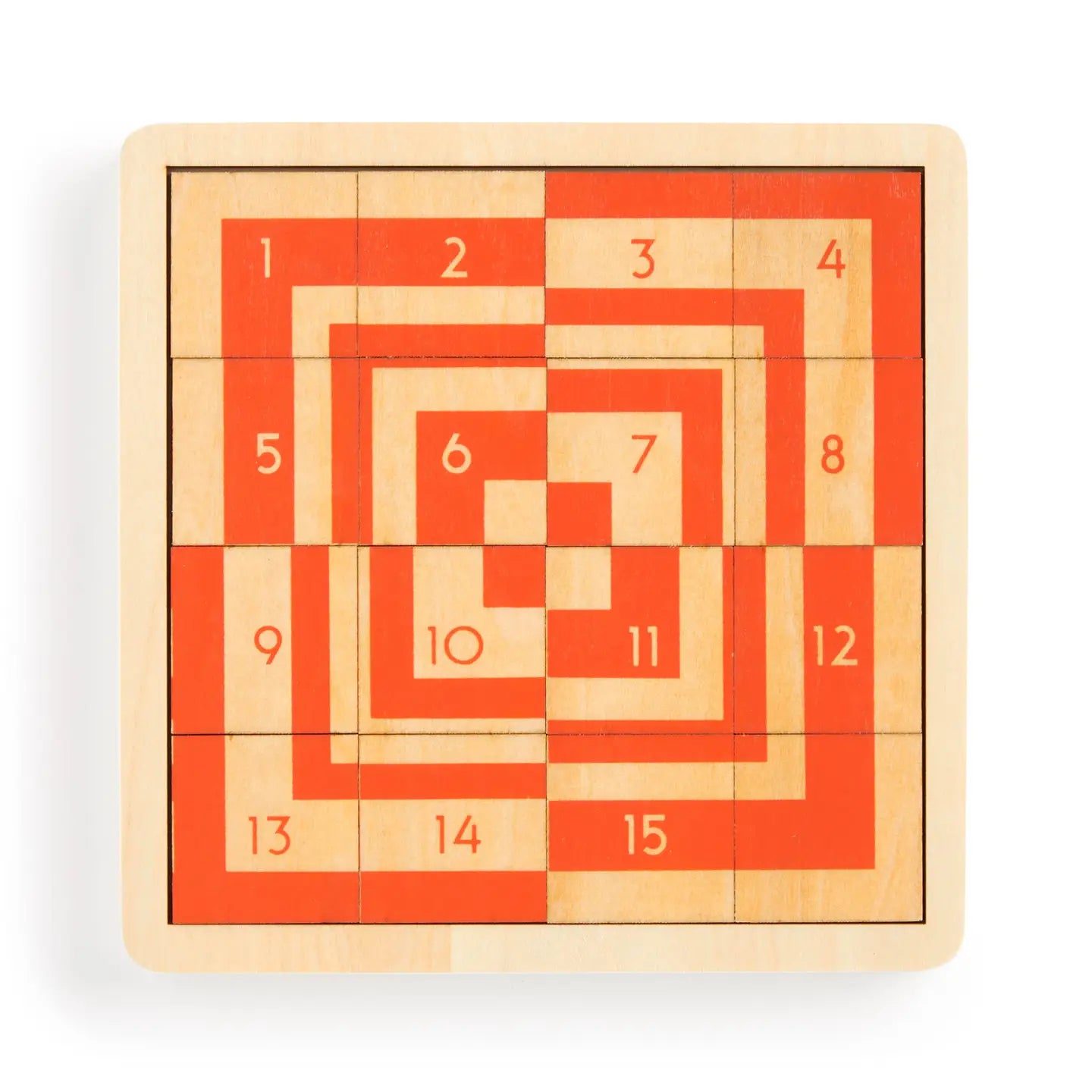 frank lloyd wright imperial hotel 2-in-1 sliding wood puzzle