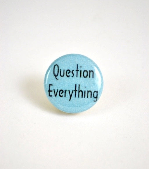 microcosm publishing & distribution button pin
