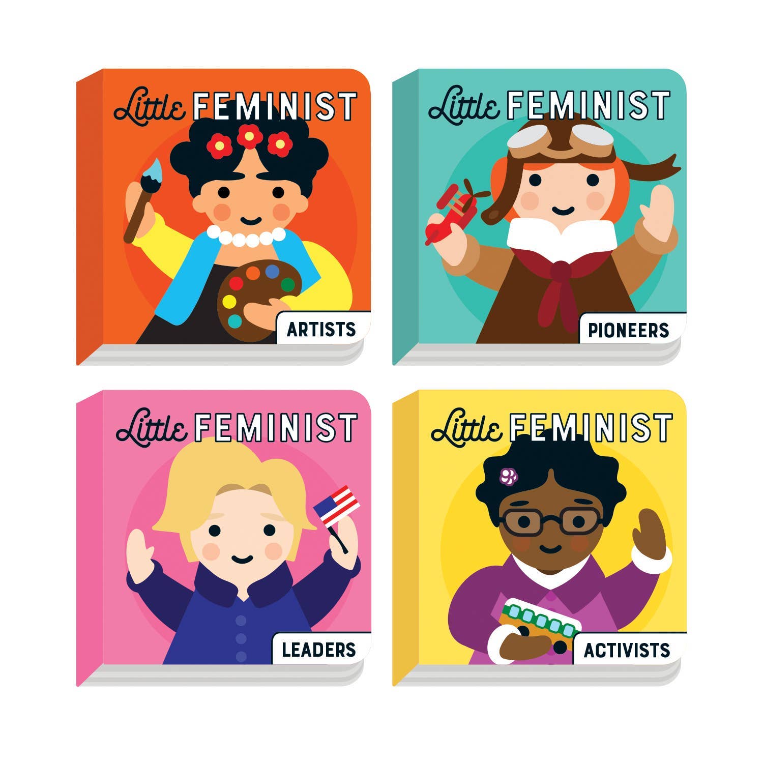 little feminist board book set