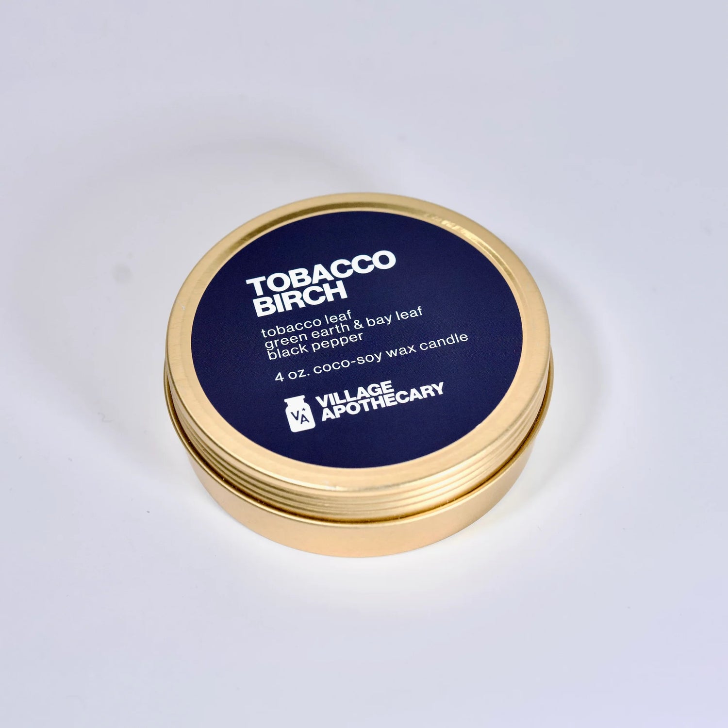tobacco birch candle