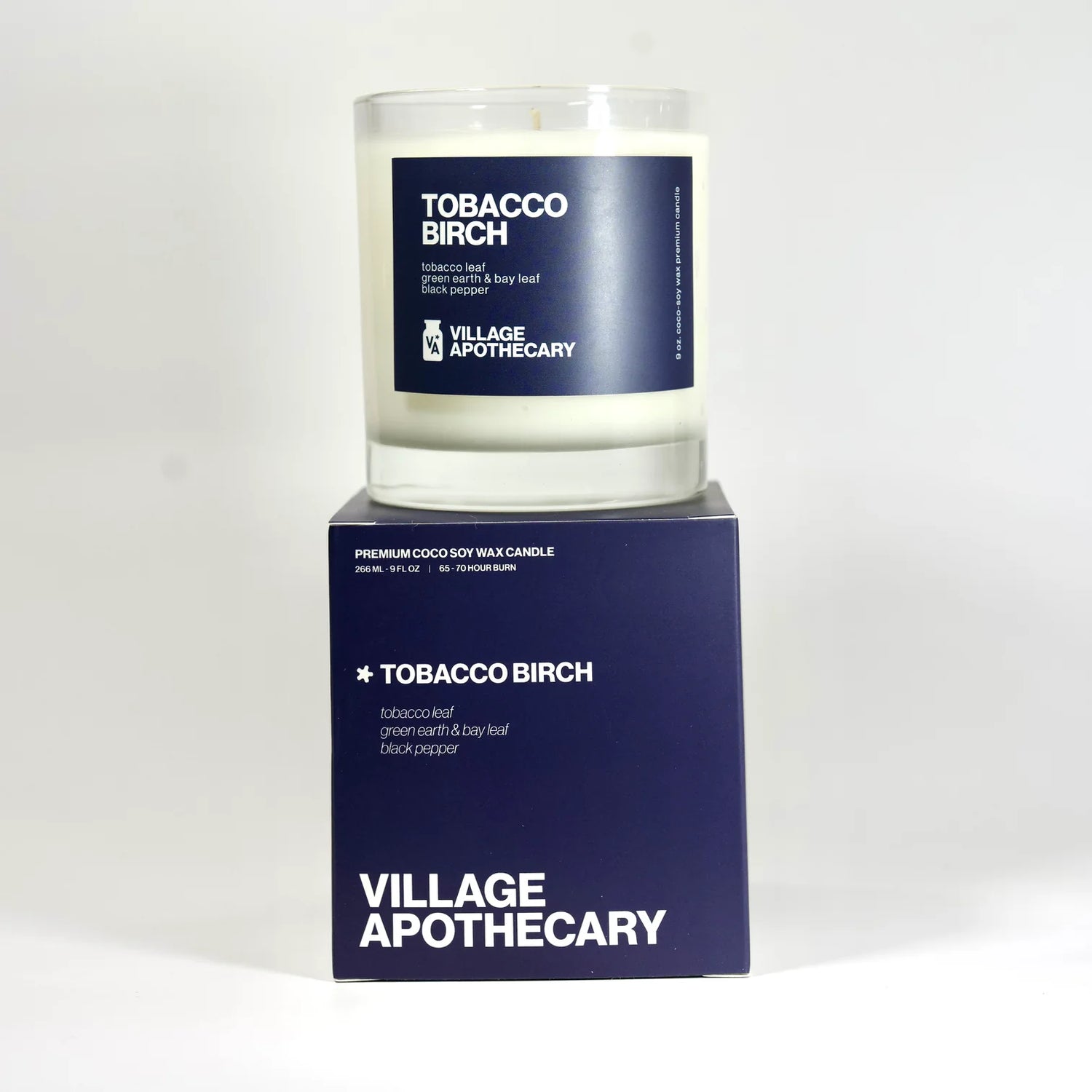 tobacco birch candle