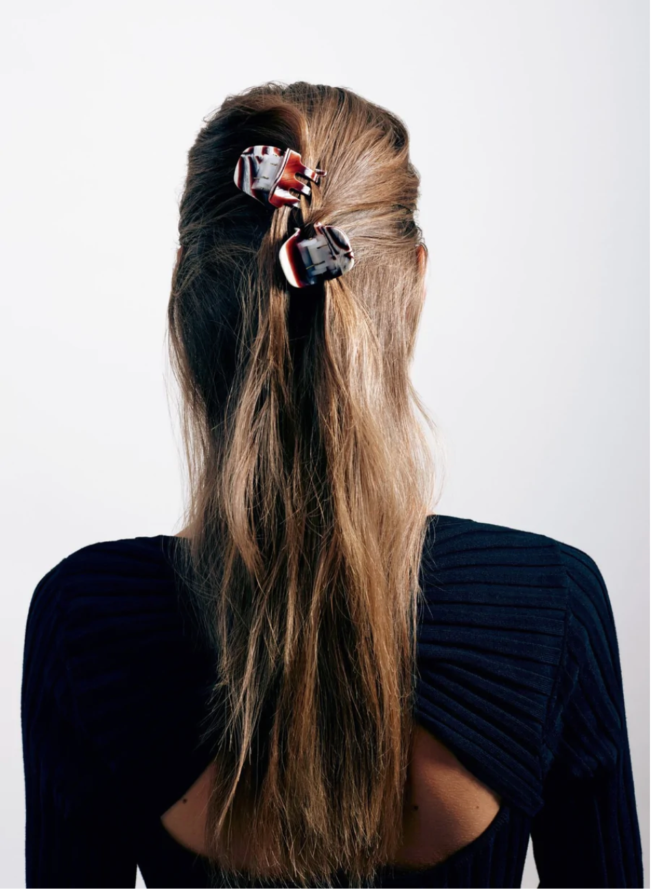 mini hair claw
