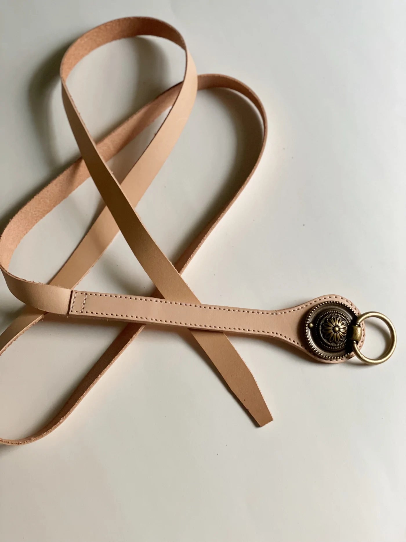 vaucluse leather wrap ring belt