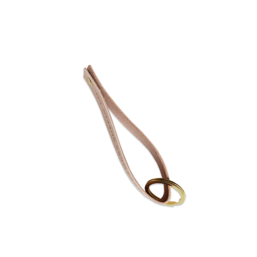 leather keychain