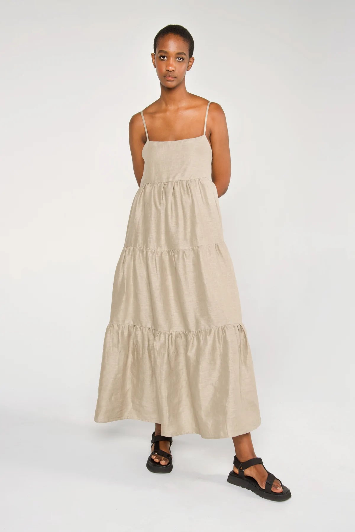 mila tiered dress