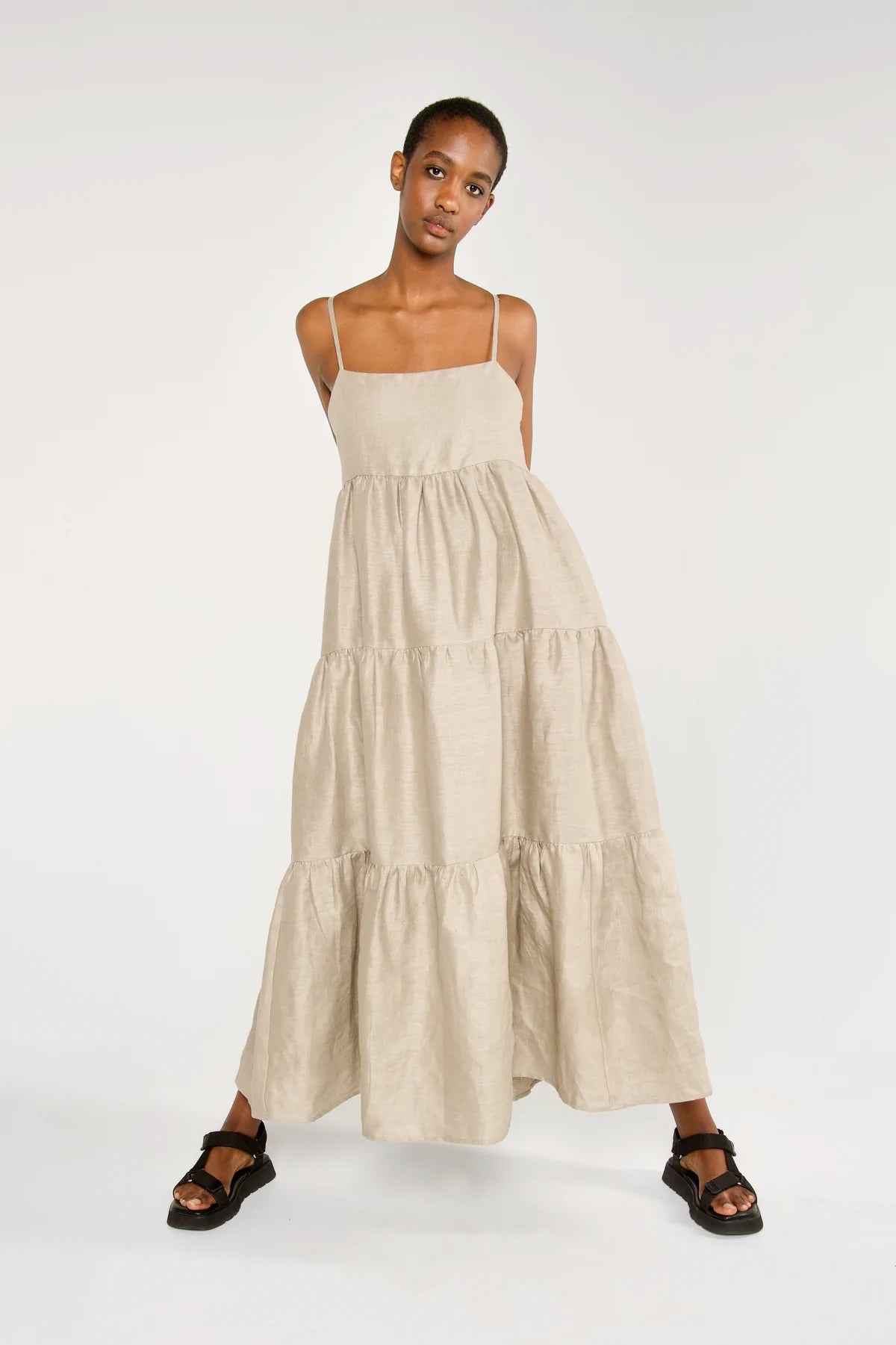 mila tiered dress