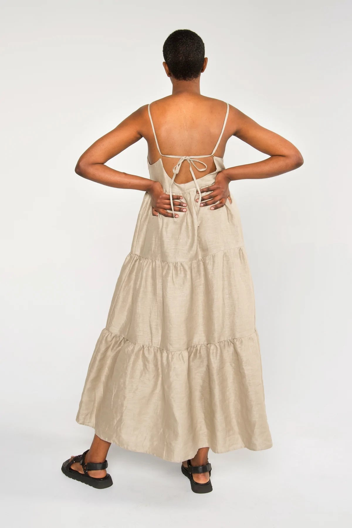 mila tiered dress