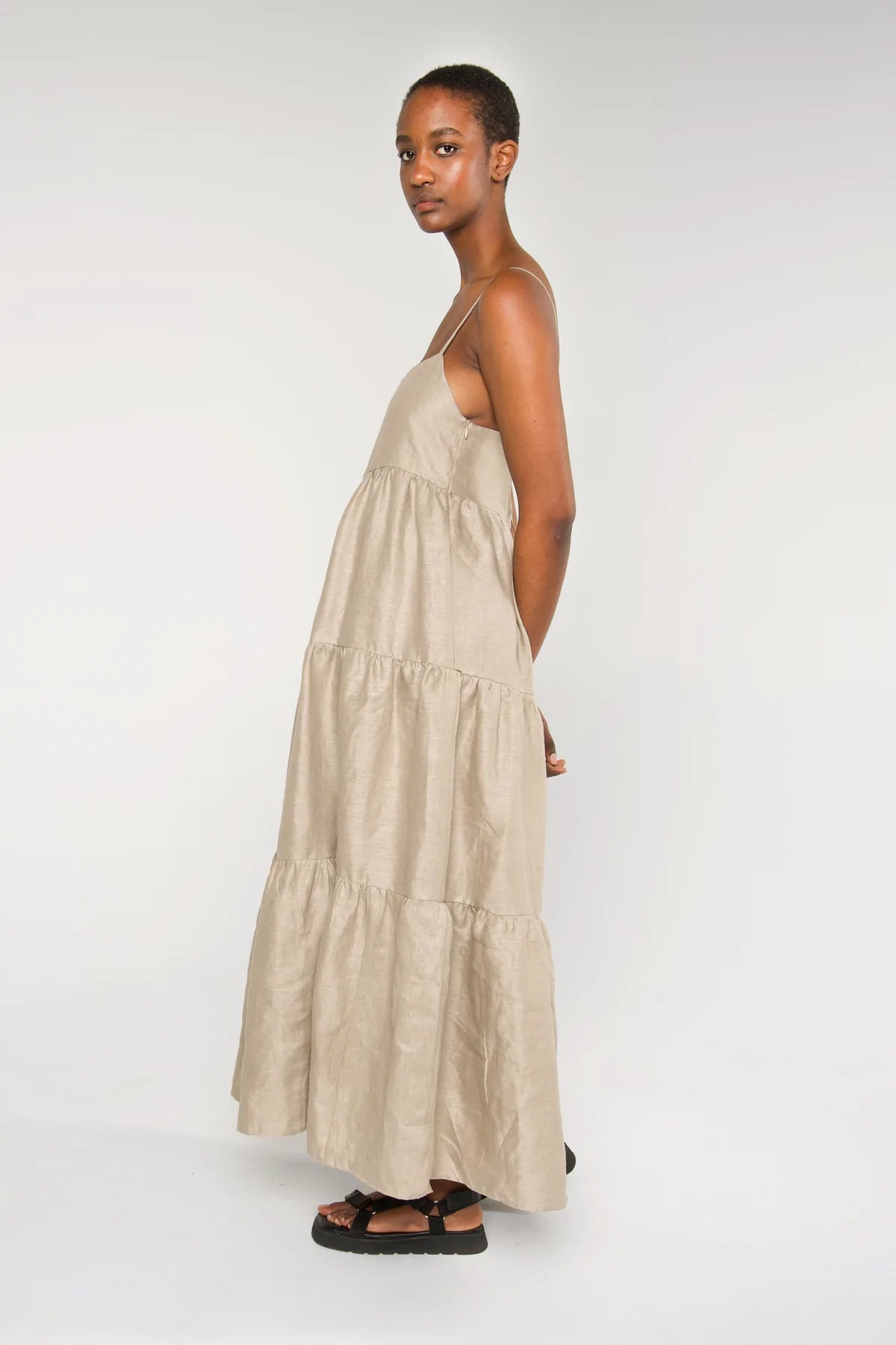 mila tiered dress